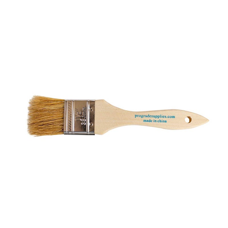 Pro-Grade Pro Grade - Chip Paint Brushes - 36 Ea 1.5 Inch Chip Paint Brush Light Brown - Image 4